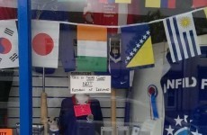 Belfast shop insists it's displaying Ivory Coast flag, NOT Ireland flag