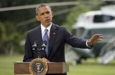 Obama says he will not send troops to Iraq but he's examining other options