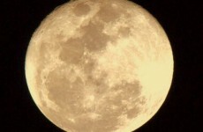 Take a look at the big, beautiful Friday 13 moon