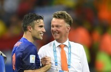 Robin van Persie hails 'inexplicable' Dutch win