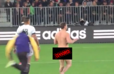 Note to streakers: You run onto a New Zealand rugby pitch, you get smashed in a big way