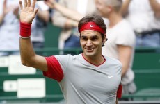 Roger Federer had no idea he won his semi-final today