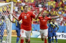 Switzerland silence RTÉ doubters by rocking Ecuador in injury time