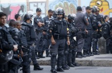 Trouble flares on the streets of Rio as Maracana hosts Argentina v Bosnia