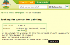 This has to be the least appealing job ad in Ireland