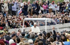 The Pope has ditched the bulletproof Popemobile