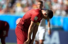 Ronaldo storms past reporters after Portugal flop, Rihanna offers her commiserations