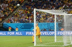 Joe Hart screamed and swore at a ballboy after Pirlo's free-kick
