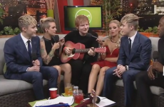 Ed Sheeran and Jedward have a serious bromance going on... it's The Dredge
