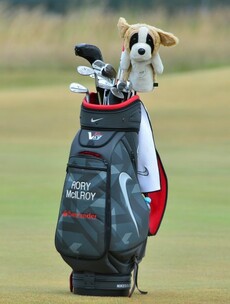 Rory McIlroy's golf clubs have gone missing somewhere between Newark and Dublin