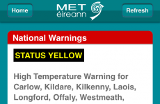 Met Éireann are officially warning people that it's almost TOO hot