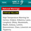 Met Éireann are officially warning people that it's almost TOO hot