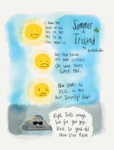 Summer in Ireland, summed up in one single comic