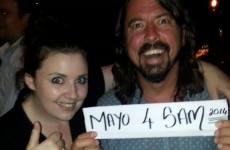 The 'Mayo For Sam' campaign has been joined by Dave Grohl