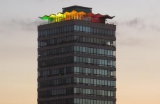 Liberty Hall lights up for Dublin's Pride Festival
