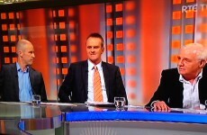 Things got heated between Kenny Cunningham and Eamon Dunphy on RTE earlier