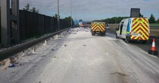 Here's the M50 covered in flour this morning