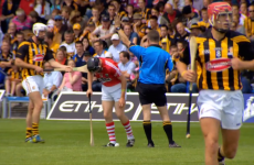 'Michael Fennelly giving a slap of the hurl across the arse. Yes you did. Free in'