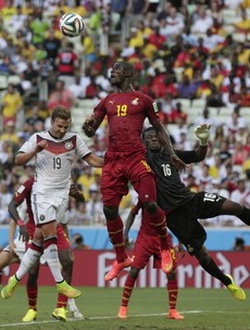 Klose equals Ronaldo's scoring record as Ghana hold Germany in thriller