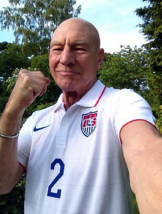 Tough luck Portugal, Captain Picard is cheering on the USA tonight