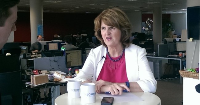 VIDEO: Joan Burton on how austerity affects her and Sinn Féin being an 'intensely populist party'
