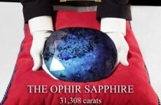 The world's largest gemstones are for sale...to 'qualified buyers'