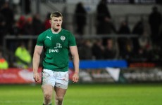 Ireland U20 centre Peter Robb one of five new recruits in Connacht academy
