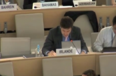 Ireland steps in to help speaker interrupted by Saudi Arabia at the UN