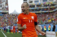 'I wouldn't change Robben with any other player at the World Cup' - Dirk Kuyt