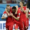 Shaqiri's treble fires Switzerland into second round tie with Messi's Argentina