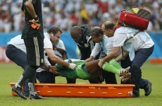 Babatunde set to miss rest of World Cup after horrific arm injury
