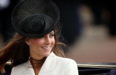 Happy birthday Ma'am! Prince William wishes his gran many happy returns as Kate looks on