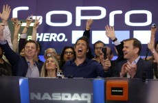 So GoPro's first day on the stock market got off to the best possible start