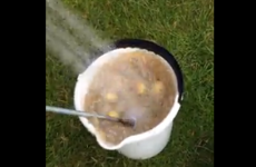 Here's how to peel a bag of potatoes in less than a minute