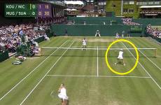 Tennis player smacked in the head by 120kph serve from doubles partner