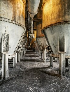 What does an abandoned Brooklyn sugar factory look like?