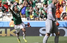 Mexico have one foot in the quarter finals thanks to this Giovanni dos Santos screamer