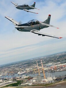 Did you spot this Air Corps training mission over Dublin yesterday?