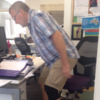 Genius employees prank boss by putting loud air horn under his chair