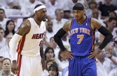 Lebron and 'Melo could both be playing for Phoenix next season