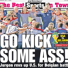 Obviously, the US are psyched all the way up for their last 16 clash with Belgium