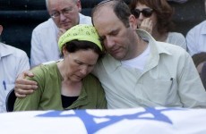 Thousands attend funeral of murdered teens as Israel mulls military retaliation