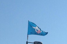 Condemnation after KKK flag erected by protesters in Belfast