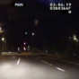 Police dashboard camera captures meteor fireball over a motorway