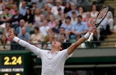 Raonic ends 106-year Canadian wait at Wimbledon in setting up semi-final with Federer