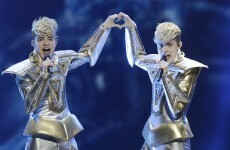 Jedward rescued by coastguard after getting stranded on a sandbank