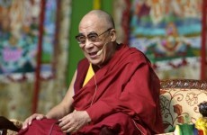 Watch: Did you hear the one about the Dalai Lama...? Tibetan leader enjoys TV host's failed joke
