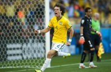 FIFA boffins are now saying David Luiz is the World Cup's best player