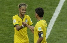 Captain Thiago Silva knees Brazil into early lead against Colombia