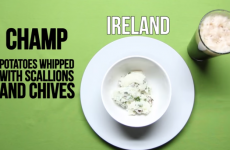 Apparently Champ is Ireland's most popular drunk food